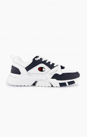 Champion Lander Mesh Trainers Träningsskor Herr Vita Svarta | 6417-QKHYD