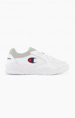 Champion Zone Low Trainers Träningsskor Herr Vita | 6027-BMZVO