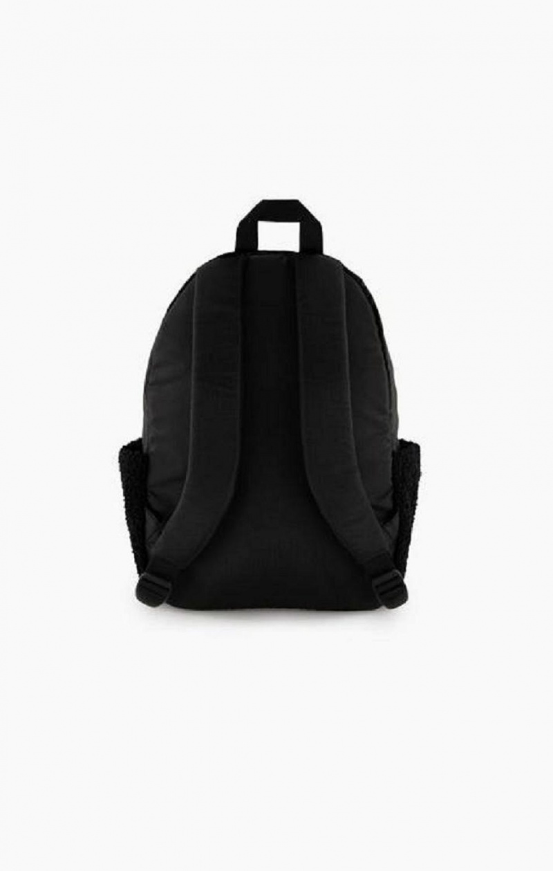 Champion 1919 Logo Teddy Backpack Väskor Dam Svarta | 5619-ZPLQV