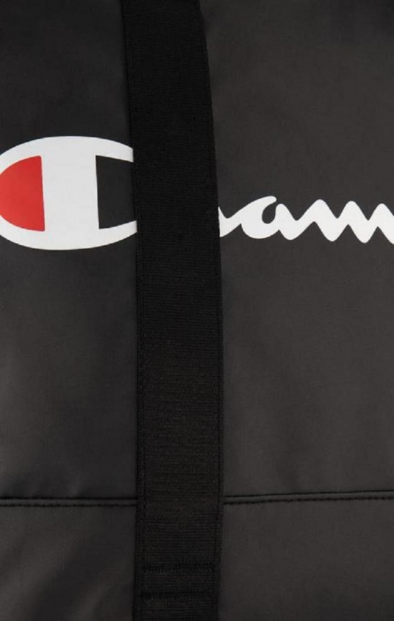 Champion 1919 Script Logo Tote Bag Väskor Dam Svarta | 6519-UDLPV