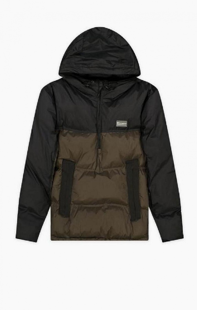 Champion 1919 Vadderad Jacket Jackor Herr Svarta | 9407-JHYBZ