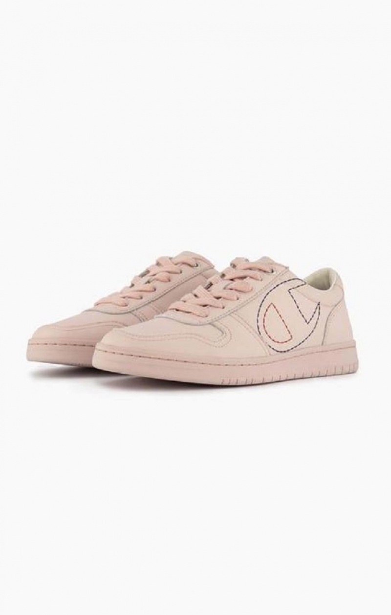 Champion 919 Low Logo Outline Trainers Träningsskor Dam Rosa | 0256-ZNLQB