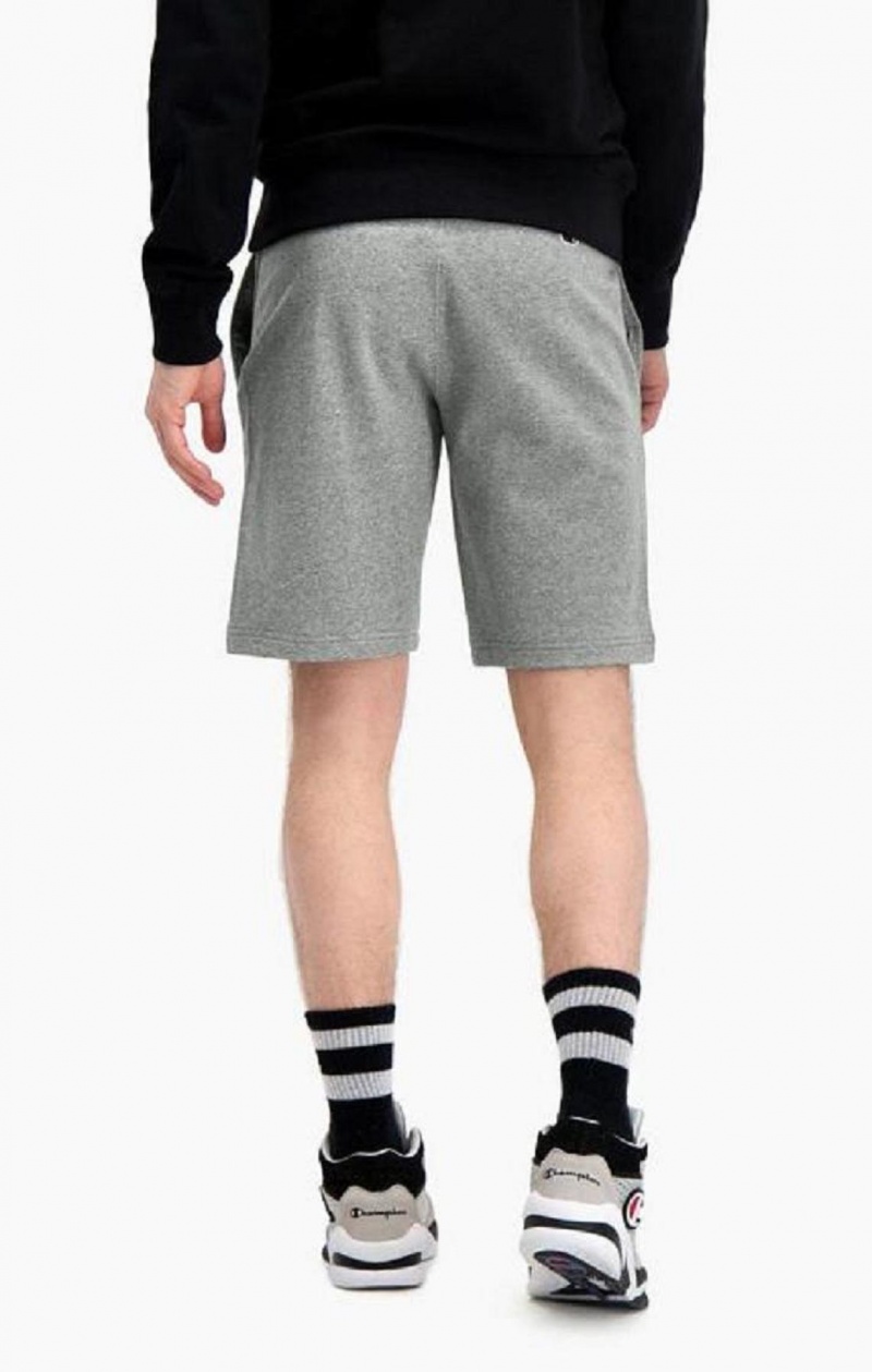 Champion C Logo Bomull Terry Bermuda Shorts Shorts Herr Mörkgrå | 4357-OIEFB