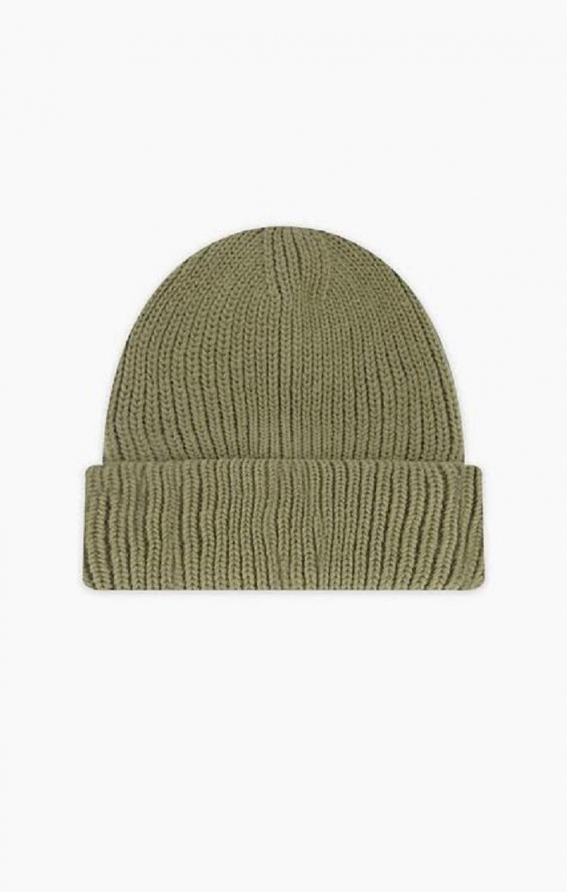 Champion C Logo Patch Beanie Hat Hatt Herr Beige | 0218-GSDVB