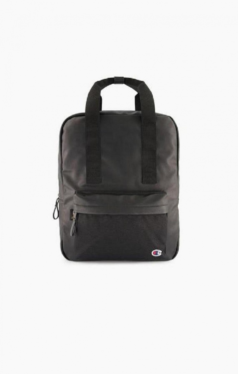 Champion C Logo Veganska Läder Backpack Väskor Herr Svarta | 2538-SJEYF