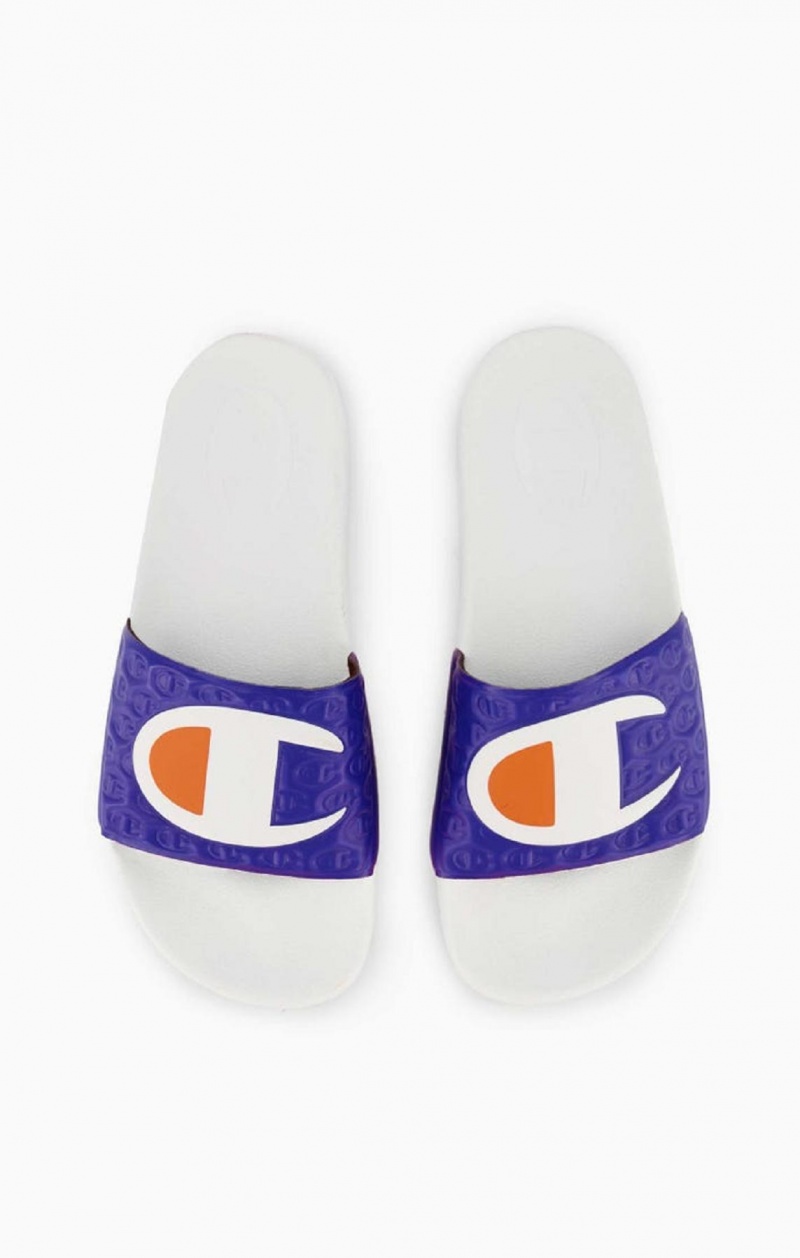 Champion C Patch Pool Slides Badtofflor Herr Vita | 8160-UYQDR