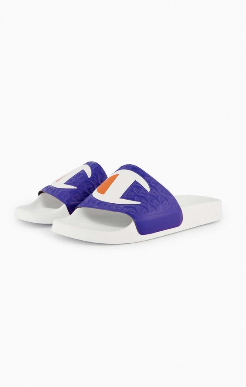 Champion C Patch Pool Slides Badtofflor Herr Vita | 8160-UYQDR