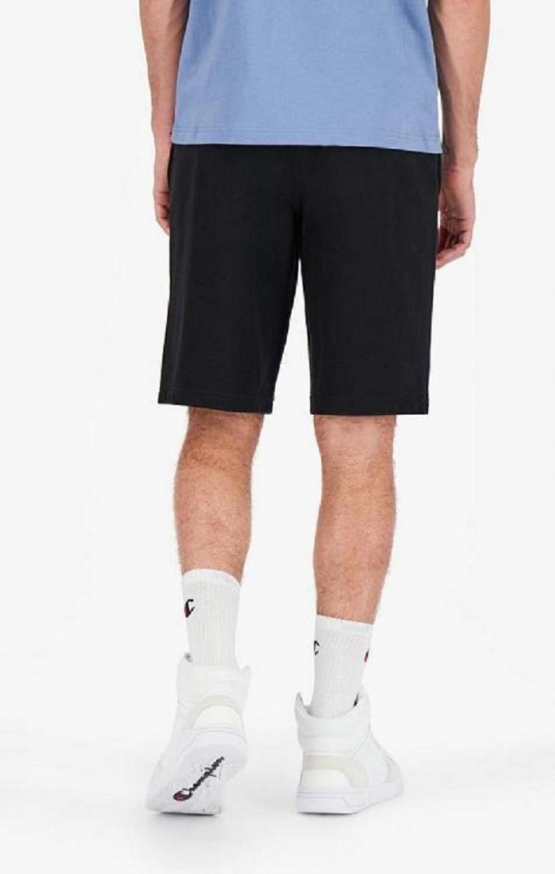 Champion Collegiate C Logo Shorts Shorts Herr Svarta | 3710-ULIHO