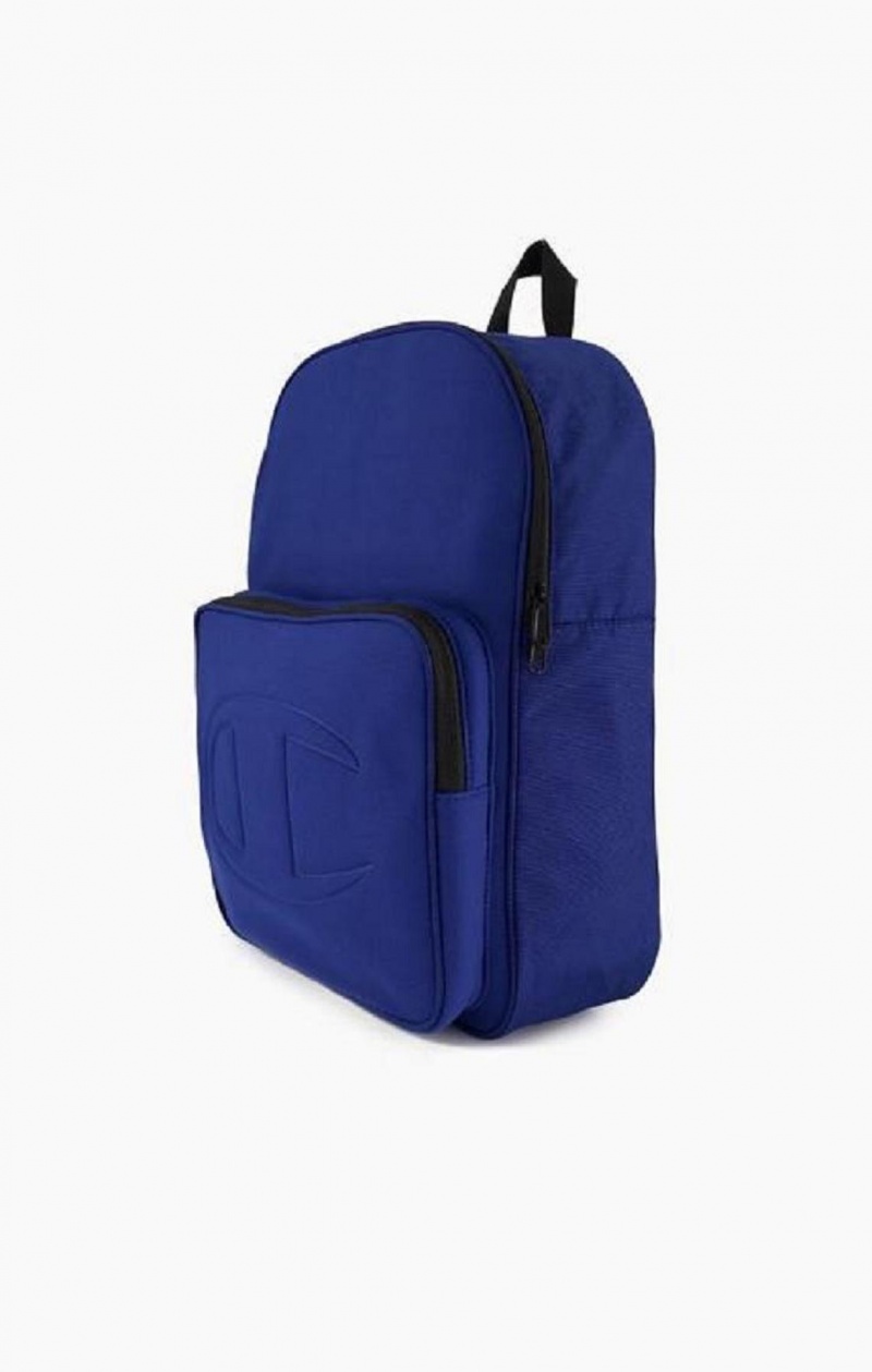 Champion Debossed C Logo Neoprene Backpack Väskor Dam Blå | 1397-NSLWA