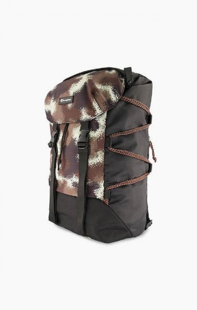 Champion Digital Camo Print Explorer Backpack Väskor Herr Gröna | 3219-UJXCW