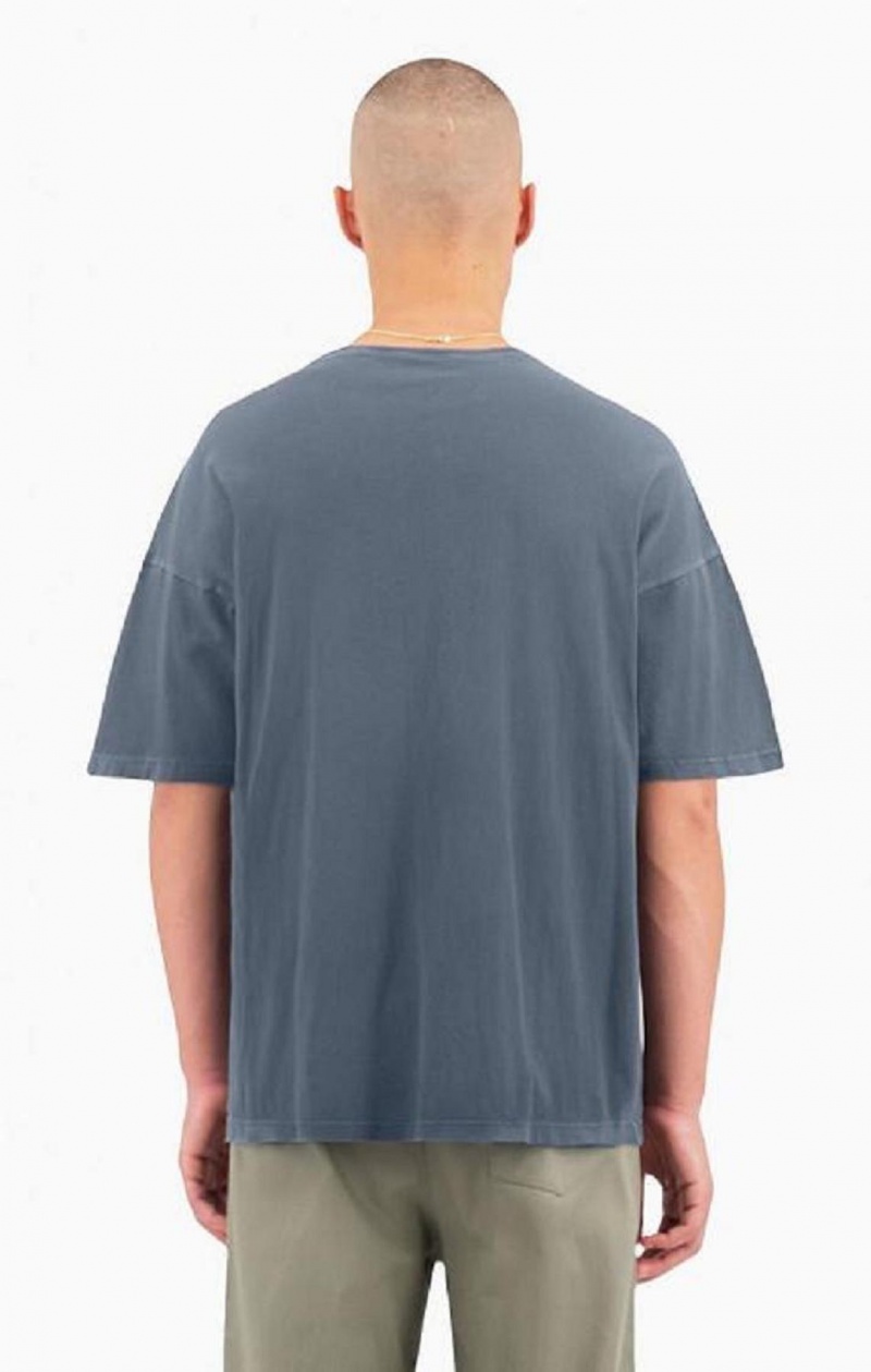 Champion Drop Shoulder T-Shirt T-shirt Herr Mörkturkos | 1625-VCAYX