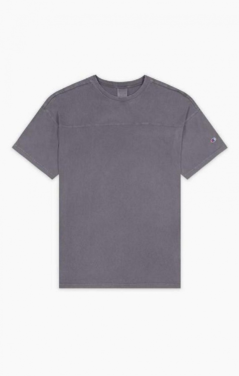 Champion Drop Shoulder T-Shirt T-shirt Herr Mörkturkos | 1625-VCAYX