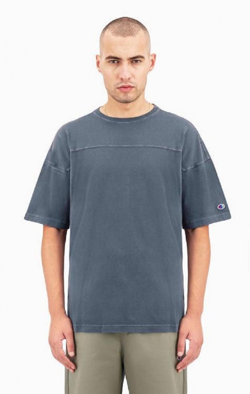 Champion Drop Shoulder T-Shirt T-shirt Herr Mörkturkos | 1625-VCAYX