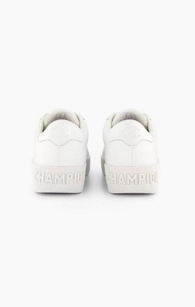 Champion ERA Läder Trainers Träningsskor Dam Vita | 2457-GBLJF