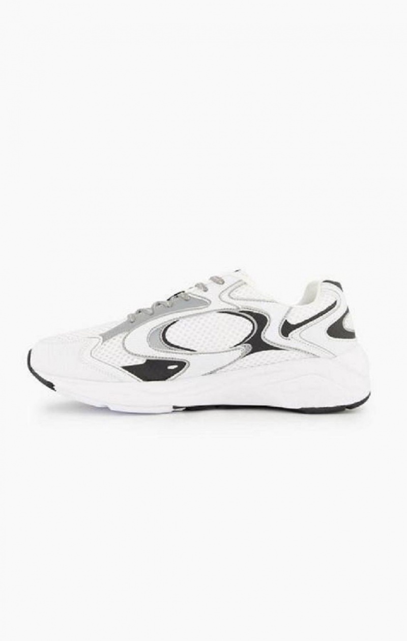 Champion Embroidered C Logo Trainers Träningsskor Herr Vita | 2769-HBMCQ