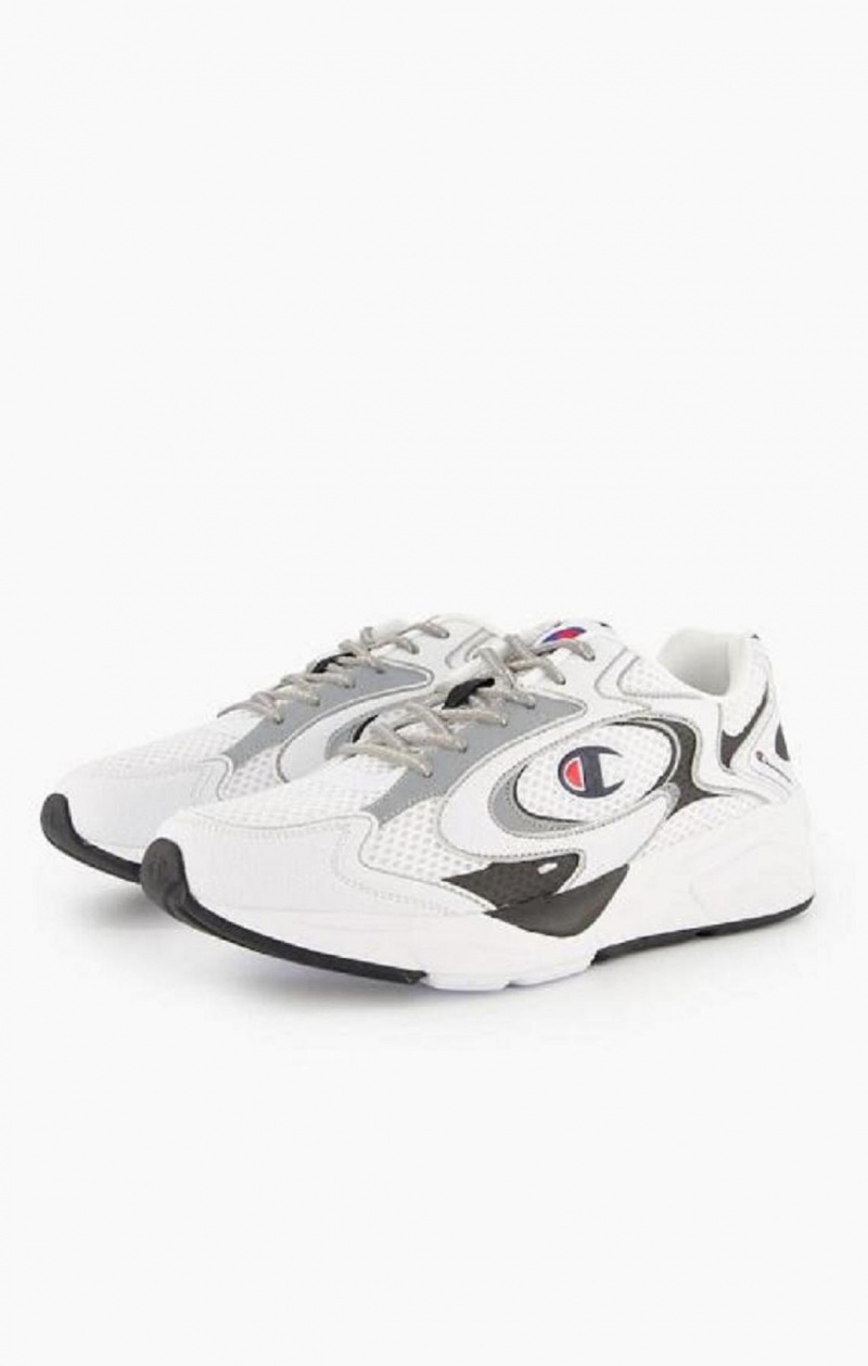 Champion Embroidered C Logo Trainers Träningsskor Herr Vita | 2769-HBMCQ