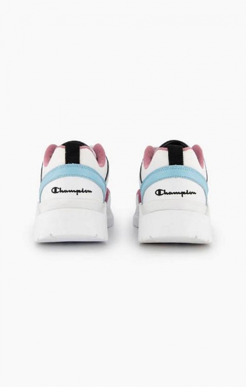 Champion Lander Mesh Trainers Träningsskor Dam Vita | 3956-GIKYA