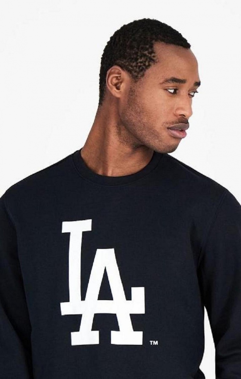 Champion Los Angeles MLB Sweatshirt Tröjor Herr Svarta | 6394-BFUCH