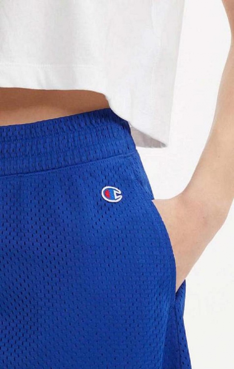 Champion Mesh Tennis Mini Skirt Kjolar Dam Blå | 1740-KIFWG