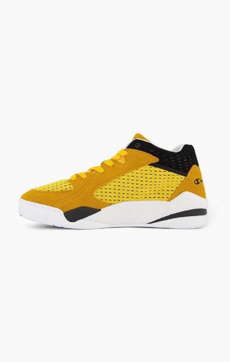 Champion Mocka and Mesh Zone Mid Trainers Träningsskor Herr Guld | 8196-FSNTL