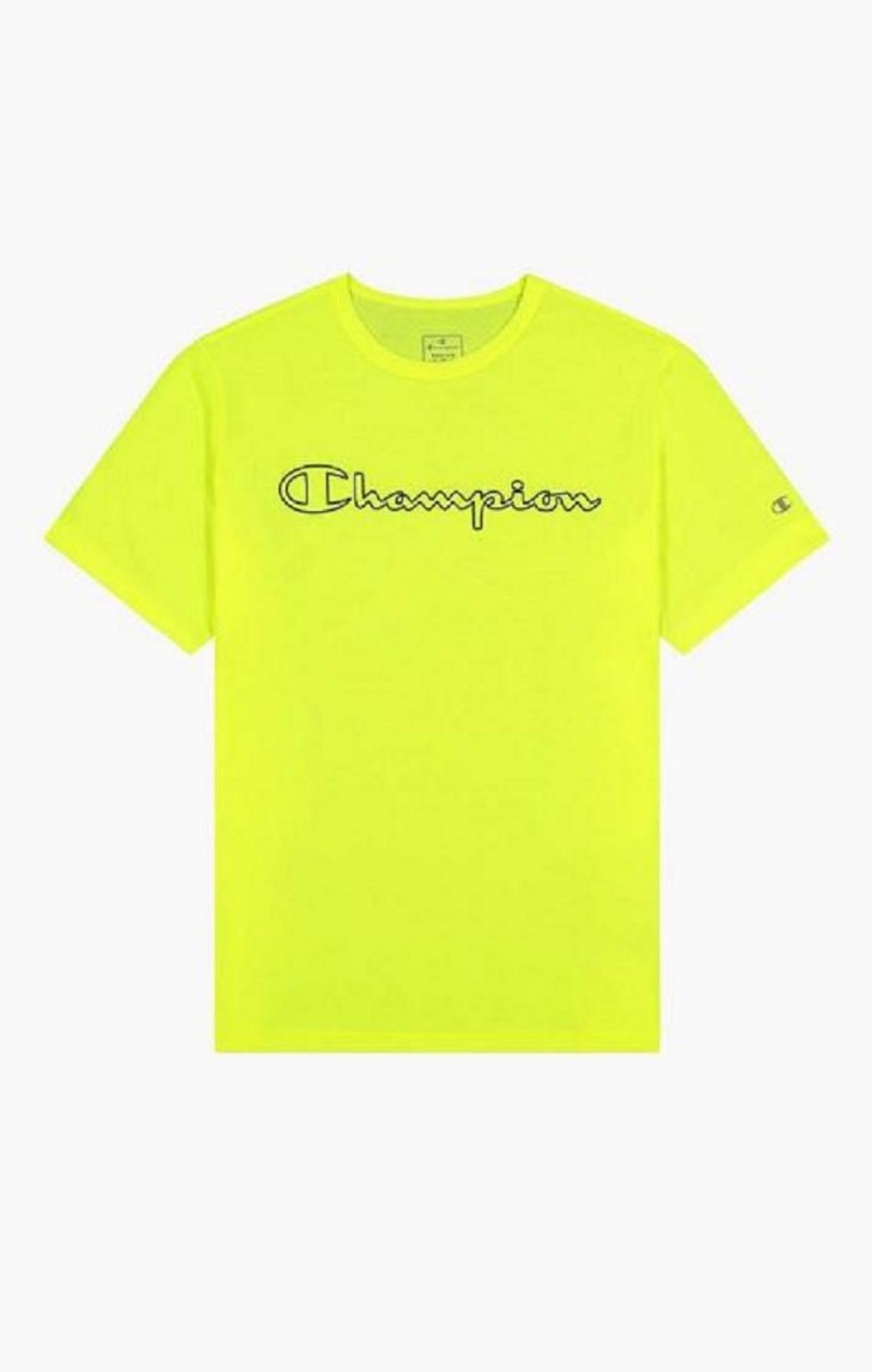 Champion Quick Dry Triblend Tränings T-Shirt T-shirt Herr Gula | 6917-MOPSC