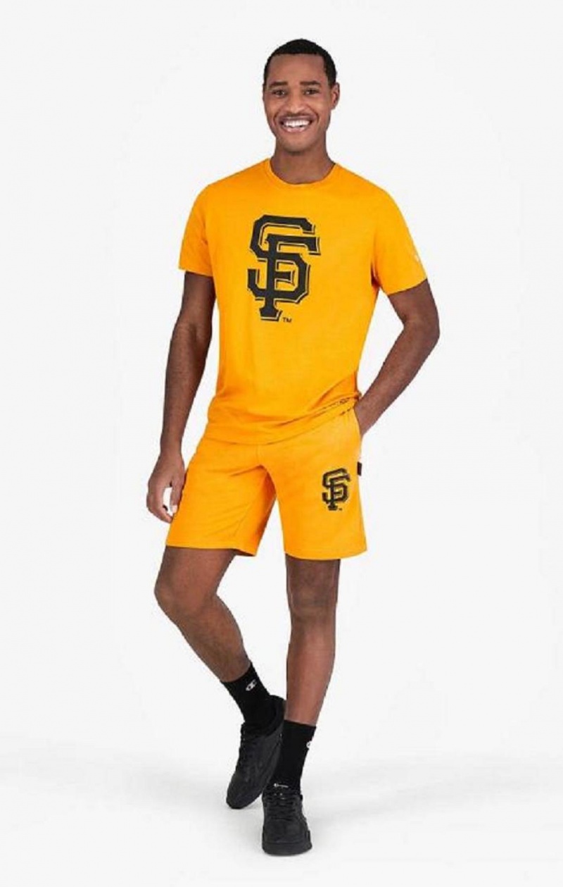 Champion San Francisco MLB Shorts Shorts Herr Orange | 2304-QJUYT