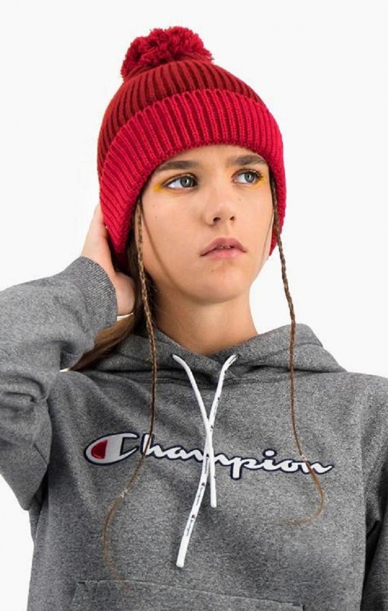 Champion Satin Stitch Script Logo Hoodie Hoodie Dam Mörkgrå | 6970-VFZOI