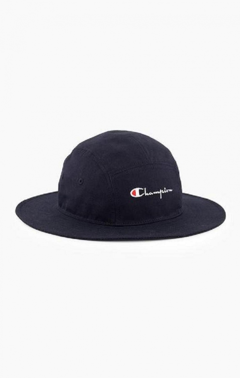 Champion Script Logo Bucket Hat Hatt Herr Mörkblå | 3527-MAPTE