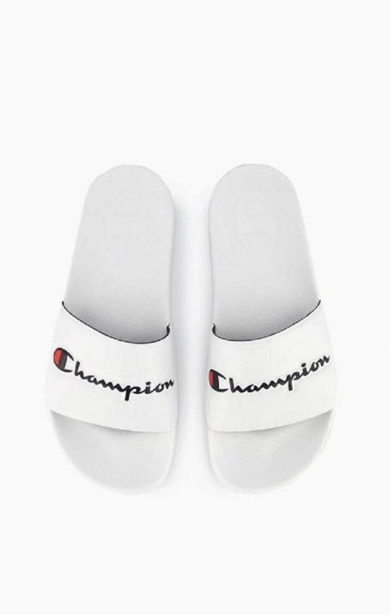 Champion Script Logo Pool Slides Badtofflor Dam Vita | 1634-PVIOT