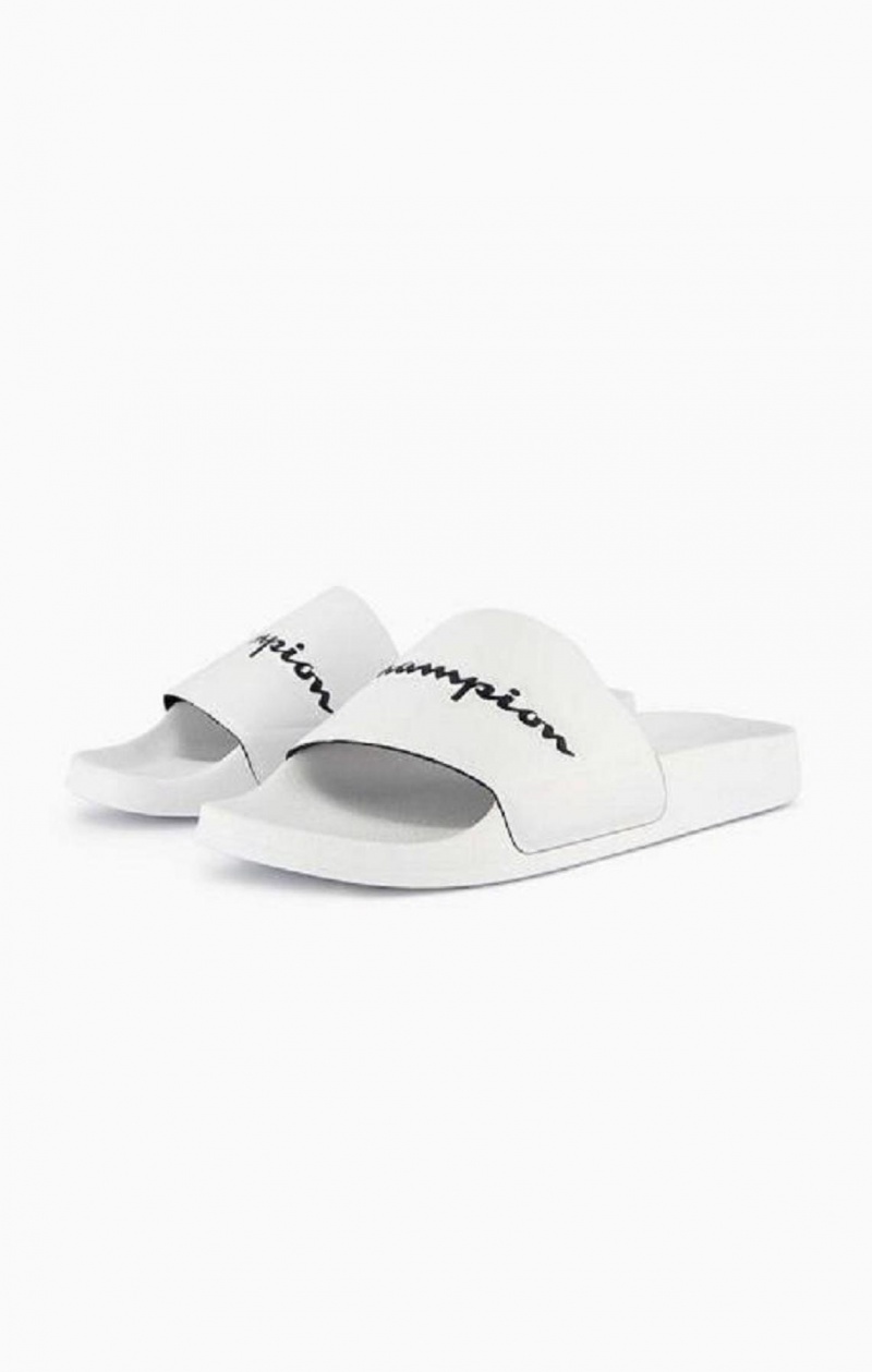 Champion Script Logo Pool Slides Badtofflor Dam Vita | 1634-PVIOT