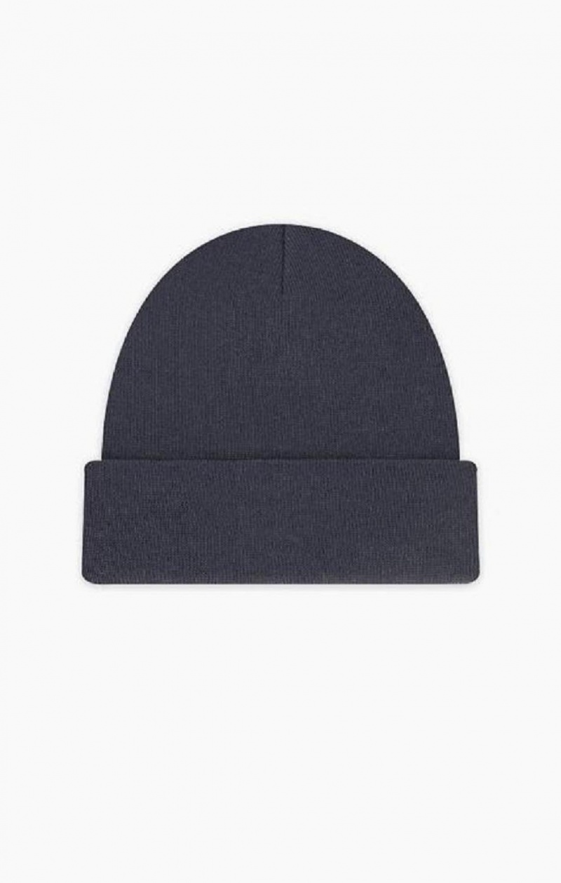 Champion Script Logo Recycled Yarn Beanie Hat Hatt Herr Mörkturkos | 3042-ATOPD