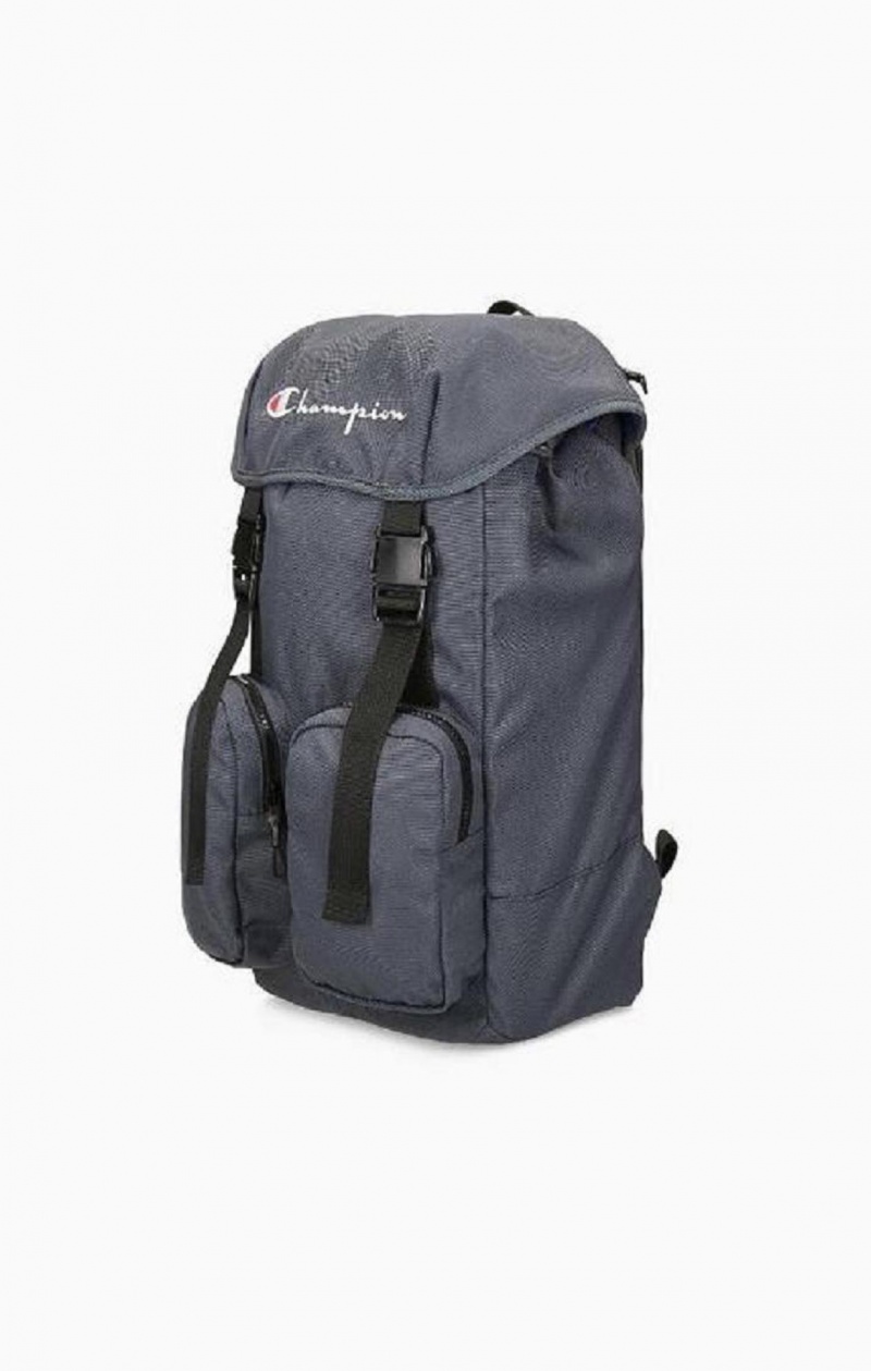 Champion Script Logo Spännen Front Backpack Väskor Herr Mörkturkos | 1094-LETPU