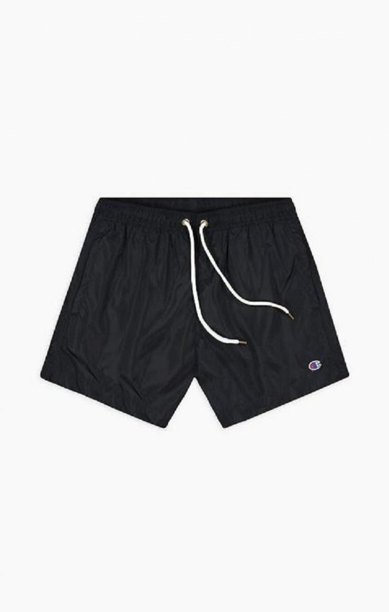 Champion Small C Logo Swim Shorts Badkläder Herr Mörkblå | 1587-VPIBS