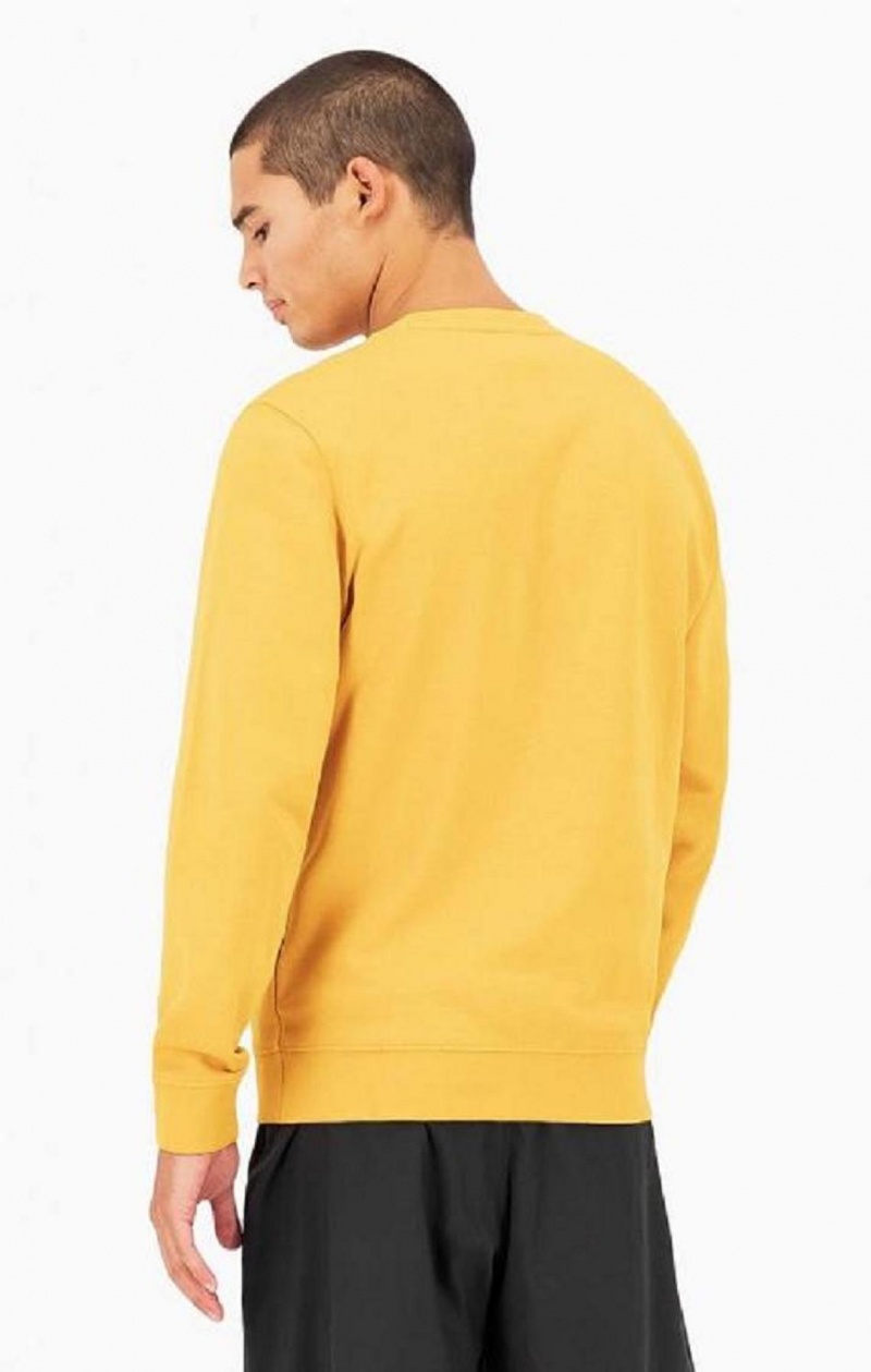 Champion Small Script Logo Sweatshirt Tröjor Herr Orange | 4691-VJNRA