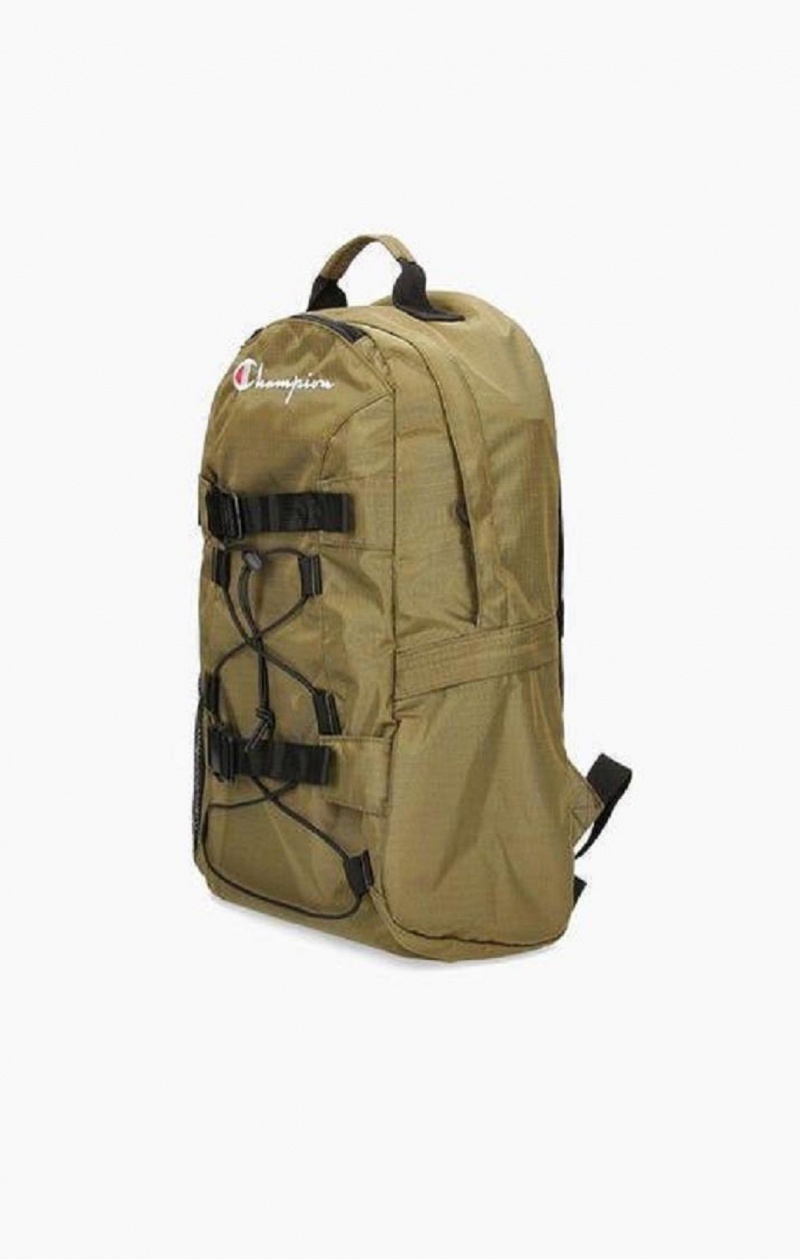 Champion Spets-Up Spännen Front Backpack Väskor Dam Olivgröna Gröna | 0927-OHXTC