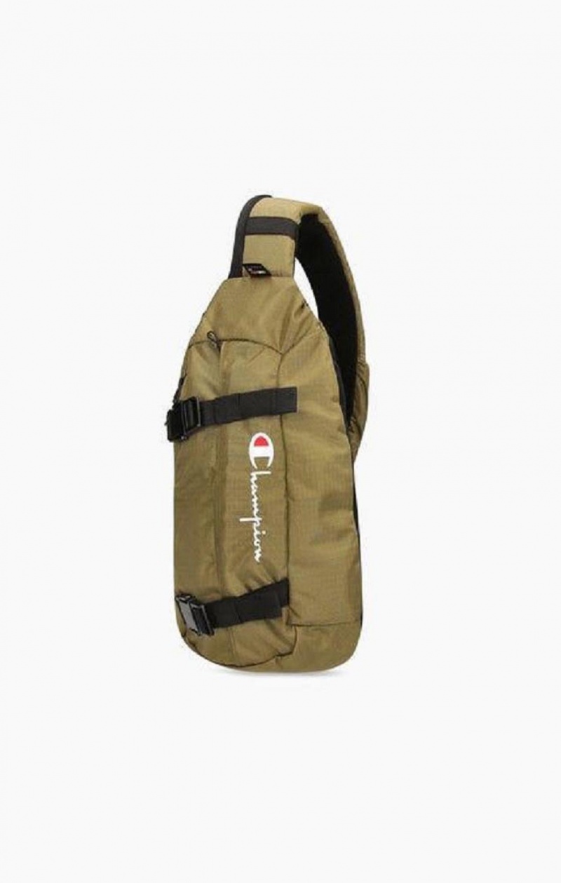 Champion Spännen Front Slingback Backpack Väskor Dam Olivgröna Gröna | 4586-NZSQV