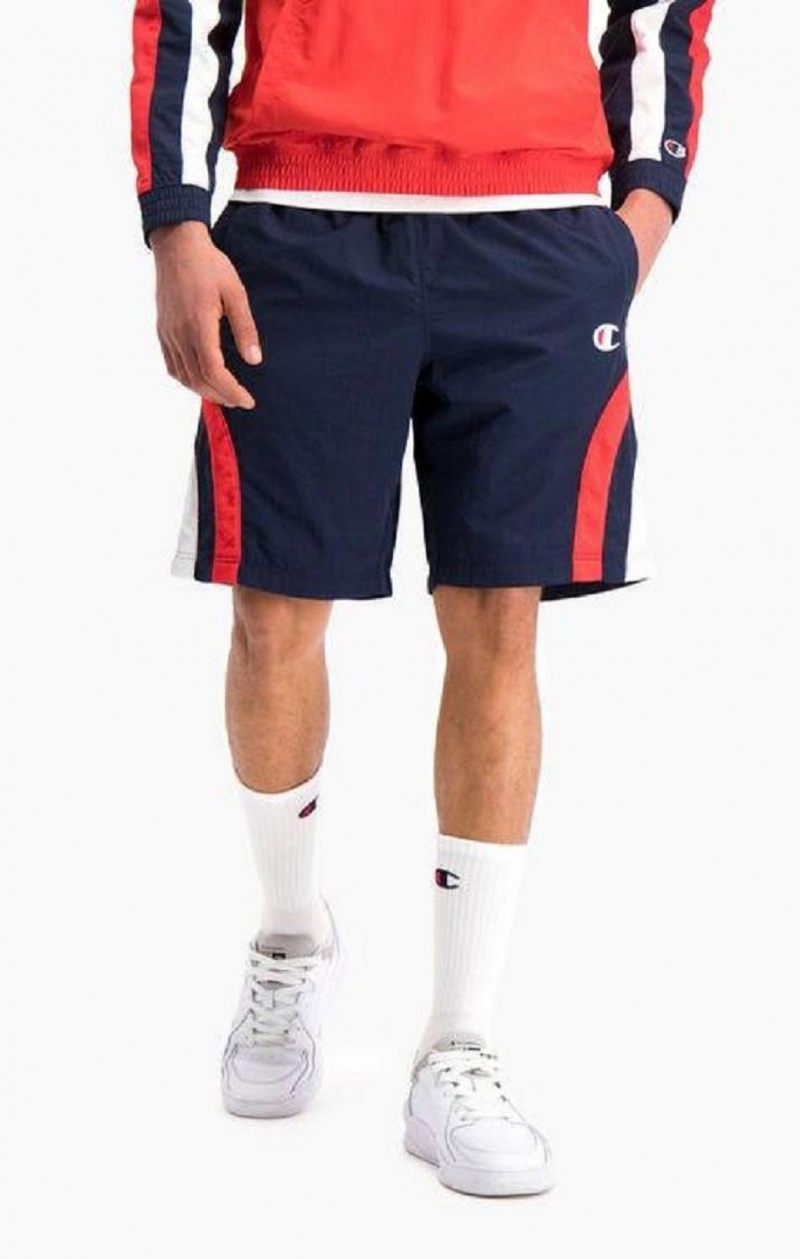 Champion Stripe Detail Track Shorts Shorts Herr Mörkturkos | 8149-ORZGL