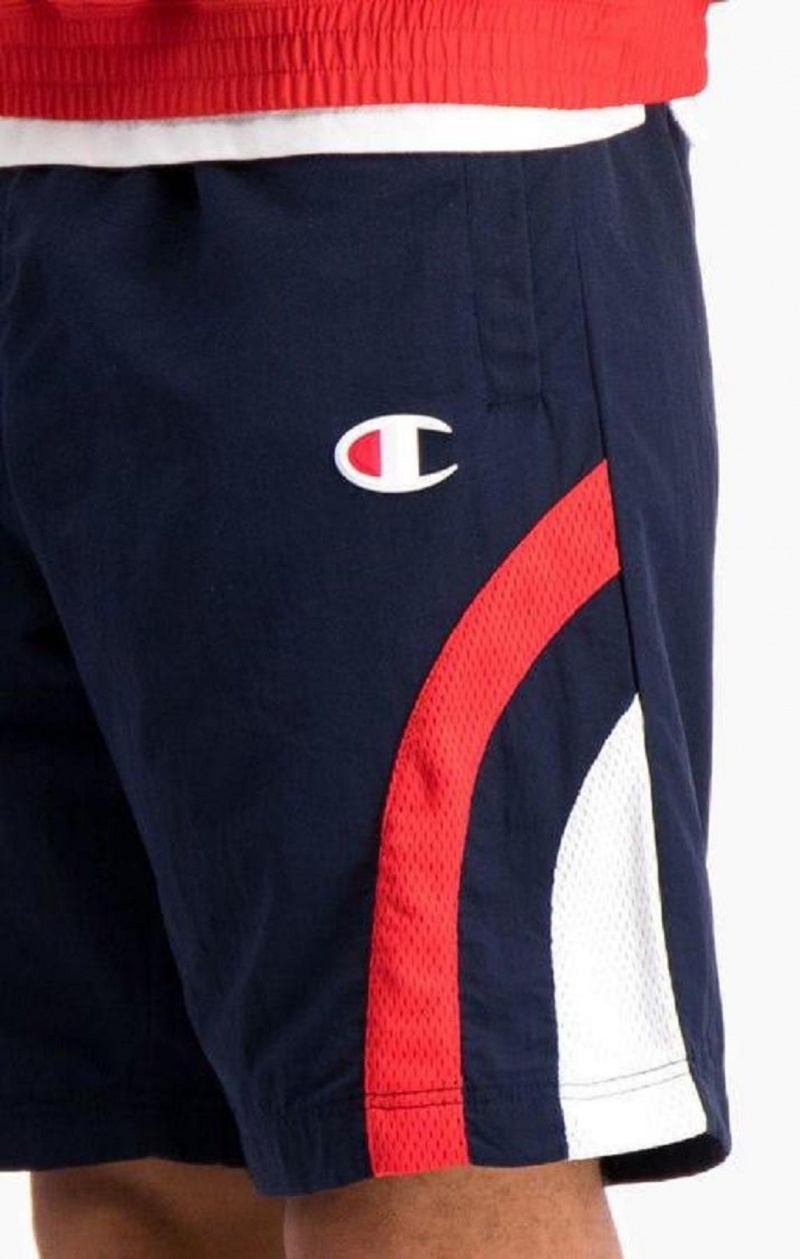 Champion Stripe Detail Track Shorts Shorts Herr Mörkturkos | 8149-ORZGL