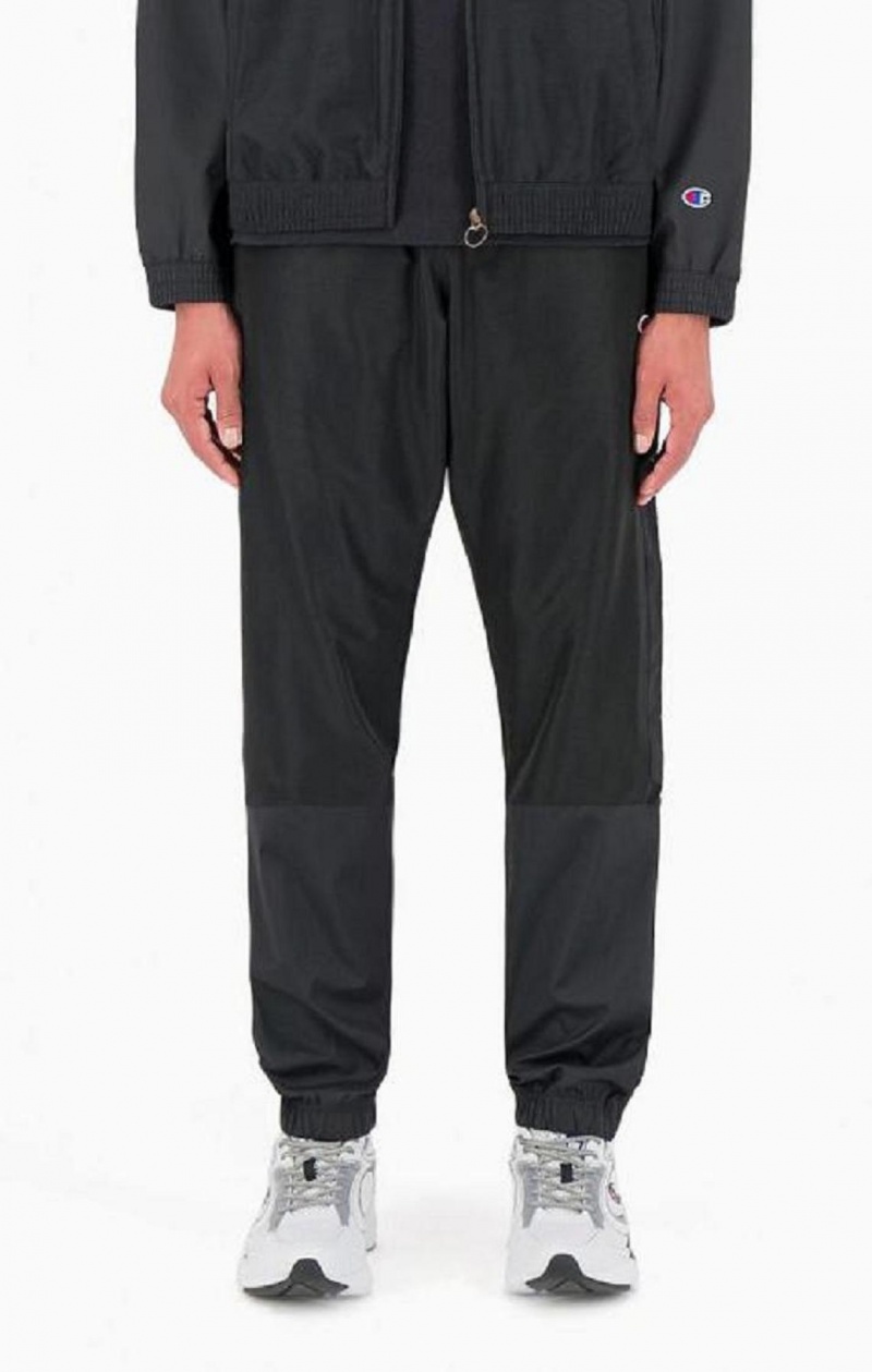 Champion Tonal Panel Tracksuit Trousers Träningsoverall Herr Svarta | 6349-AVWBM