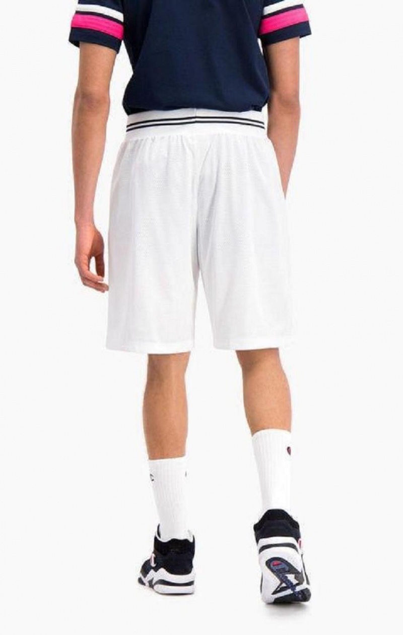 Champion Vertical Script Logo Shorts Shorts Herr Vita | 2710-FWNRZ