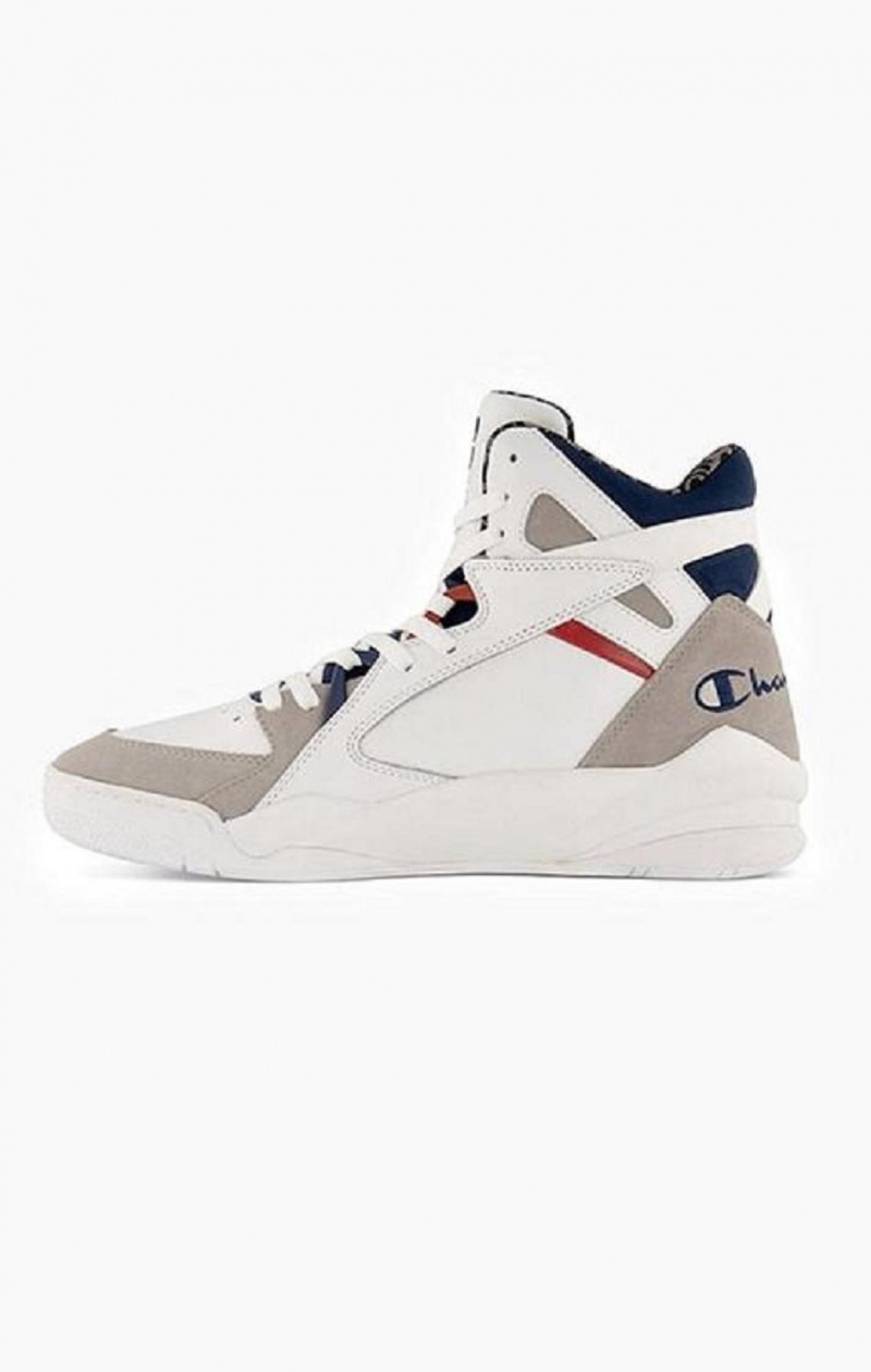 Champion Zone High Top - Century Edition Trainers Träningsskor Herr Vita | 9473-PSROF