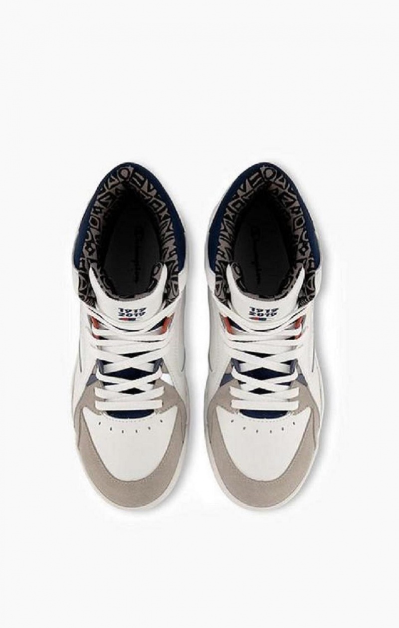 Champion Zone High Top - Century Edition Trainers Träningsskor Herr Vita | 9473-PSROF