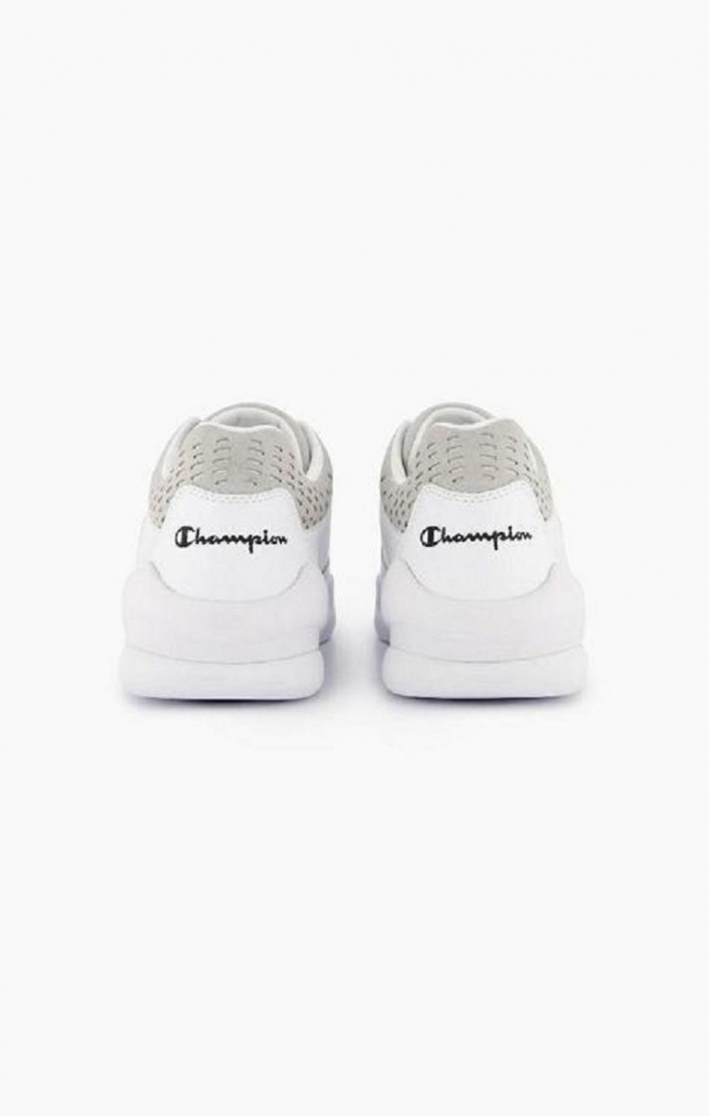 Champion Zone Low Trainers Träningsskor Herr Vita | 6027-BMZVO