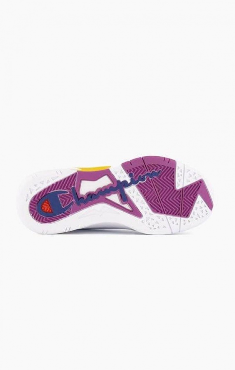 Champion Zone Mid Trainers Träningsskor Dam Vita | 4913-IBACT