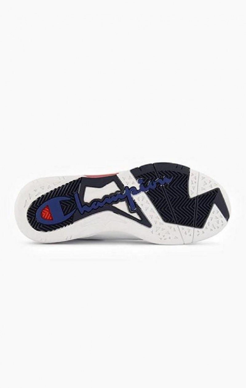 Champion Zone Mid - Century Edition Trainers Träningsskor Herr Vita | 4781-YNJKS